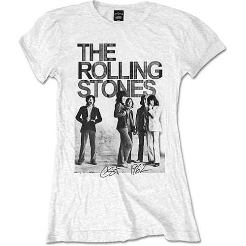 The Rolling Stones Ladies T-Shirt: Est. 1962 Group Photo T-Shirt