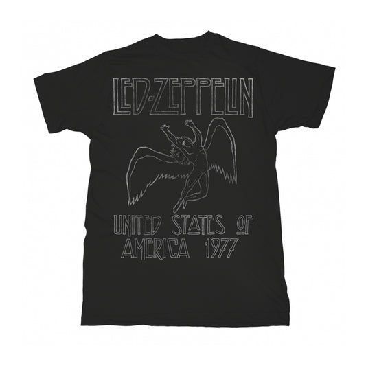 Een foto van een Led Zeppelin T-Shirt
