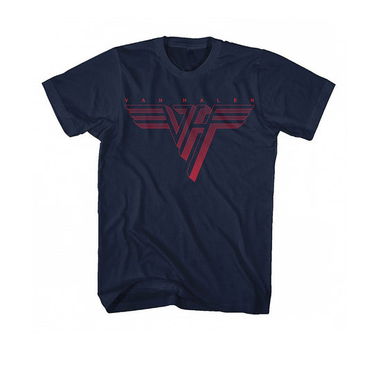 Een foto van een Van Halen T-Shirt