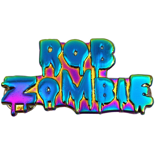 Een foto van een Rob Zombie Speld Badge