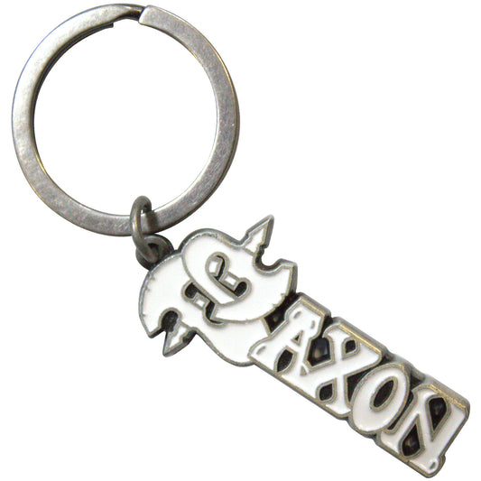 Een foto van een Saxon Sleutelhanger