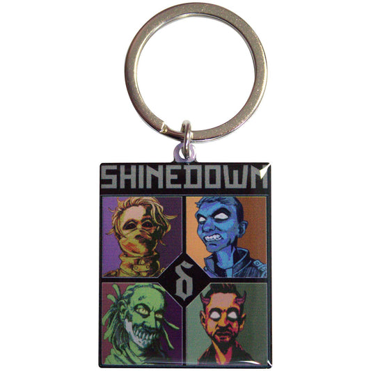 Een foto van een Shinedown Sleutelhanger