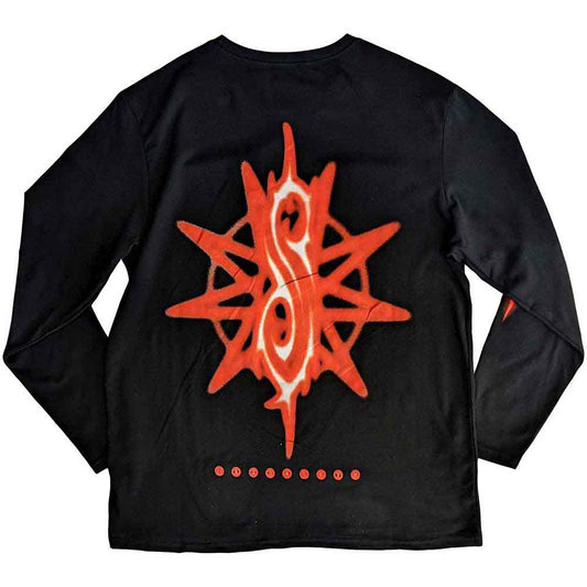Een foto van een Slipknot Long Sleeve T-Shirt