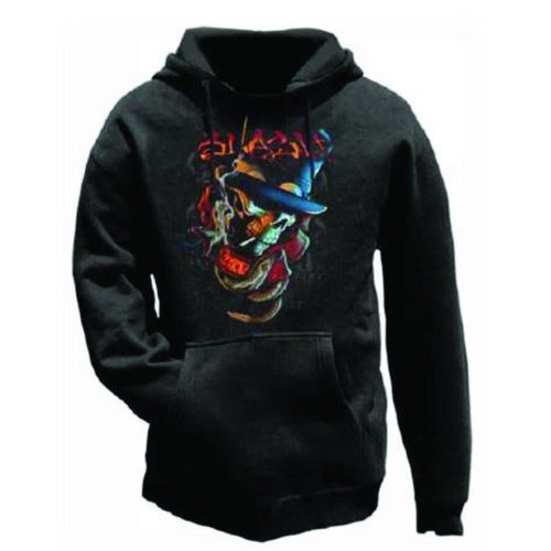 Slash Unisex Pullover Hoodie: Smoker Trui met capuchon