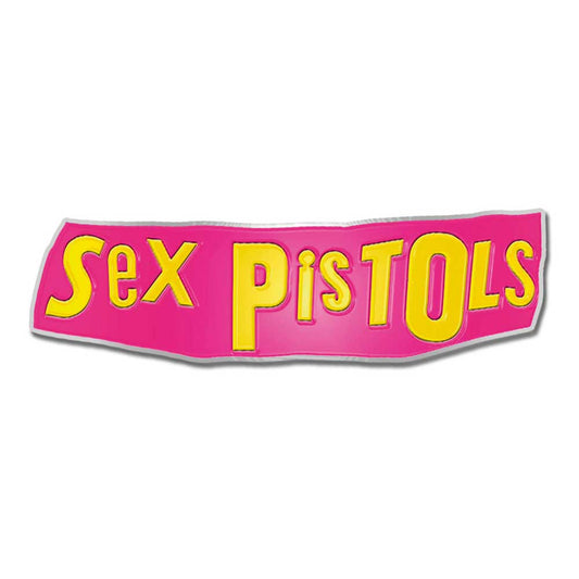 Een foto van een The Sex Pistols Speld