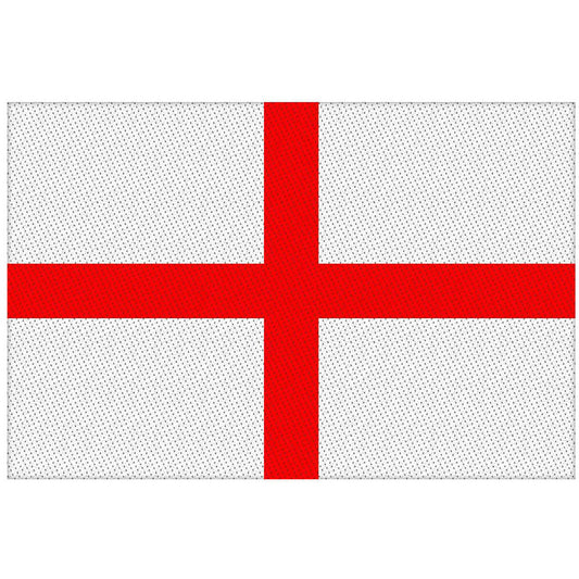 Generic Standard Patch: St Georges Cross Flag (Loose) Standaard patch