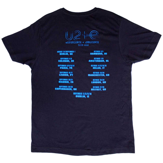 Een foto van een U2 T-Shirt