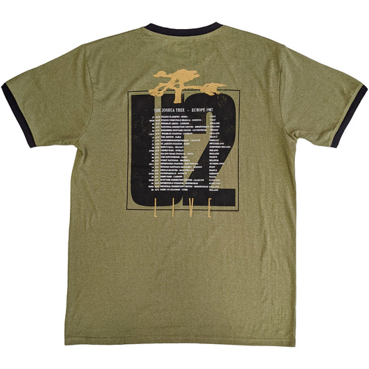 Een foto van een U2 Ringer T-Shirt