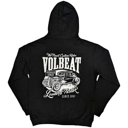Een foto van een Volbeat Rits Hoodie