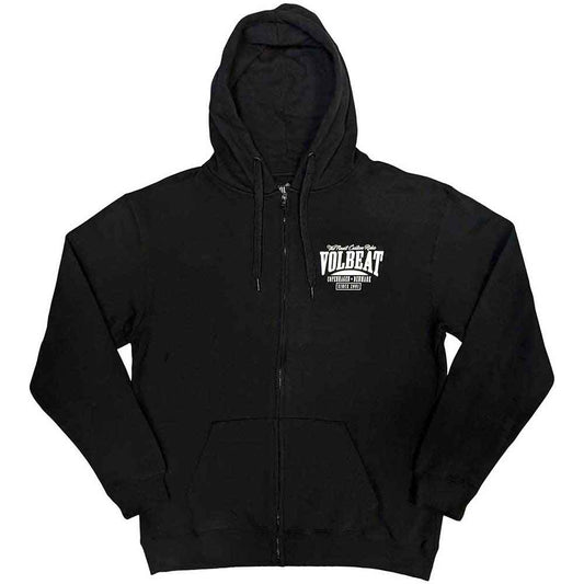 Een foto van een Volbeat Rits Hoodie