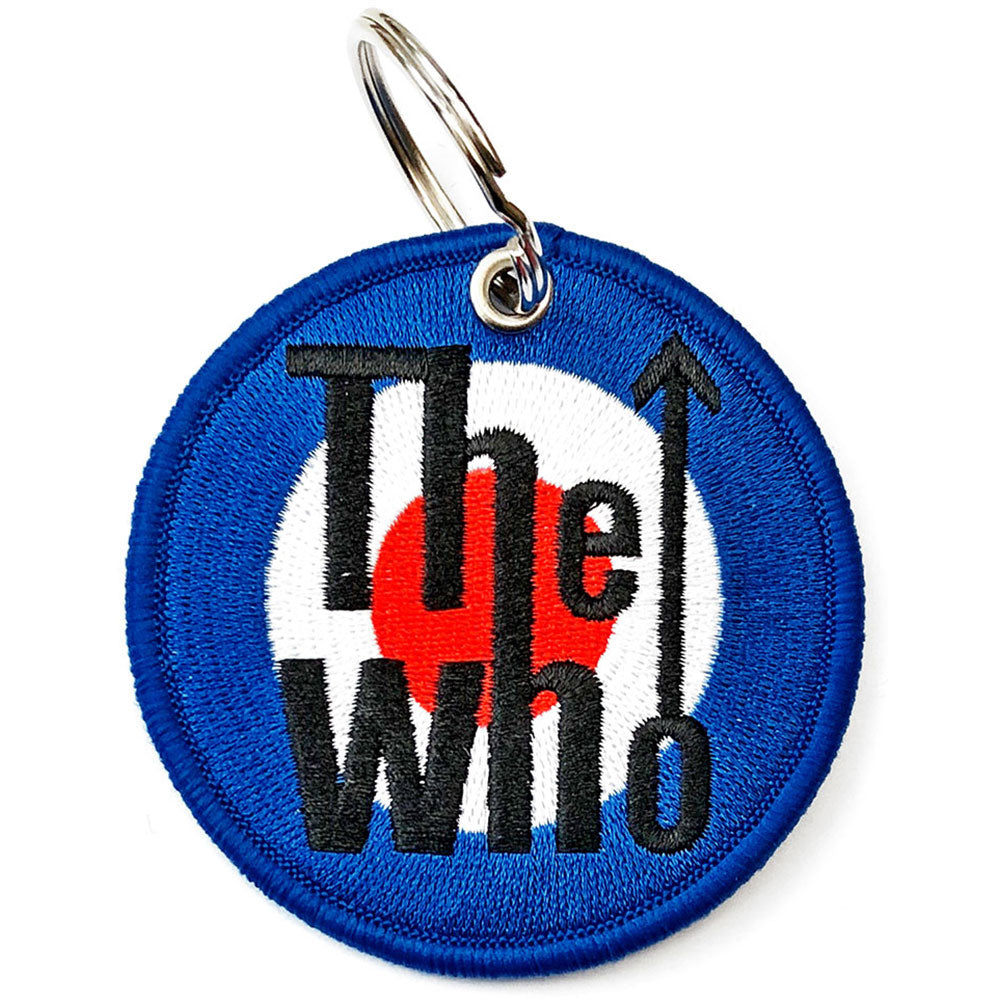 The Who Keychain: Target Logo (Double Sided Patch) Sleutelhanger