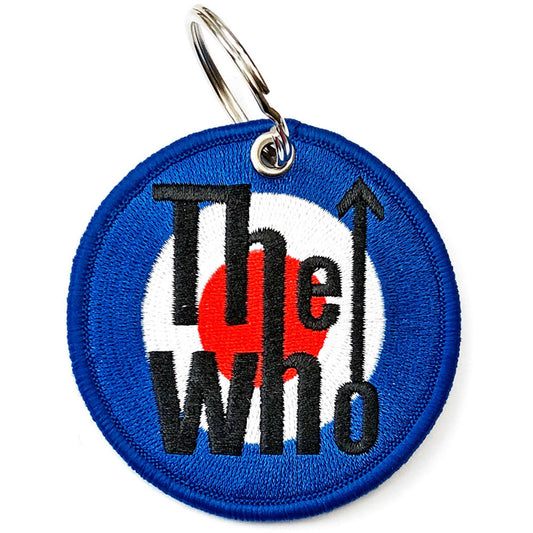 The Who Keychain: Target Logo (Double Sided Patch) Sleutelhanger