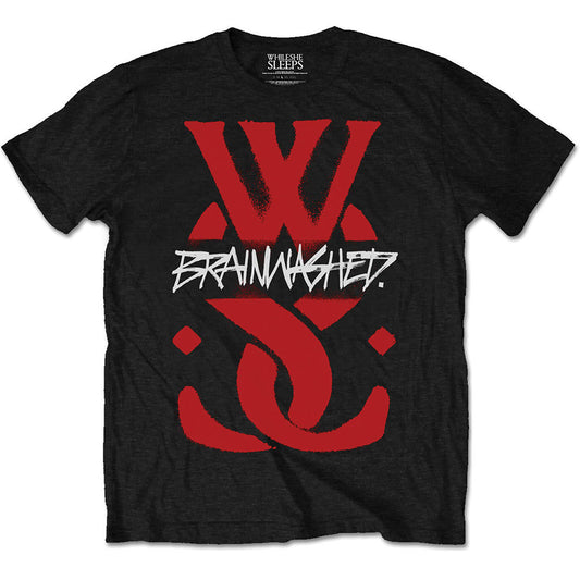 While She Sleeps Unisex T-Shirt: Brainwashed Logo T-Shirt