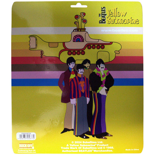 Een foto van een The Beatles Epoxy Magneet Set