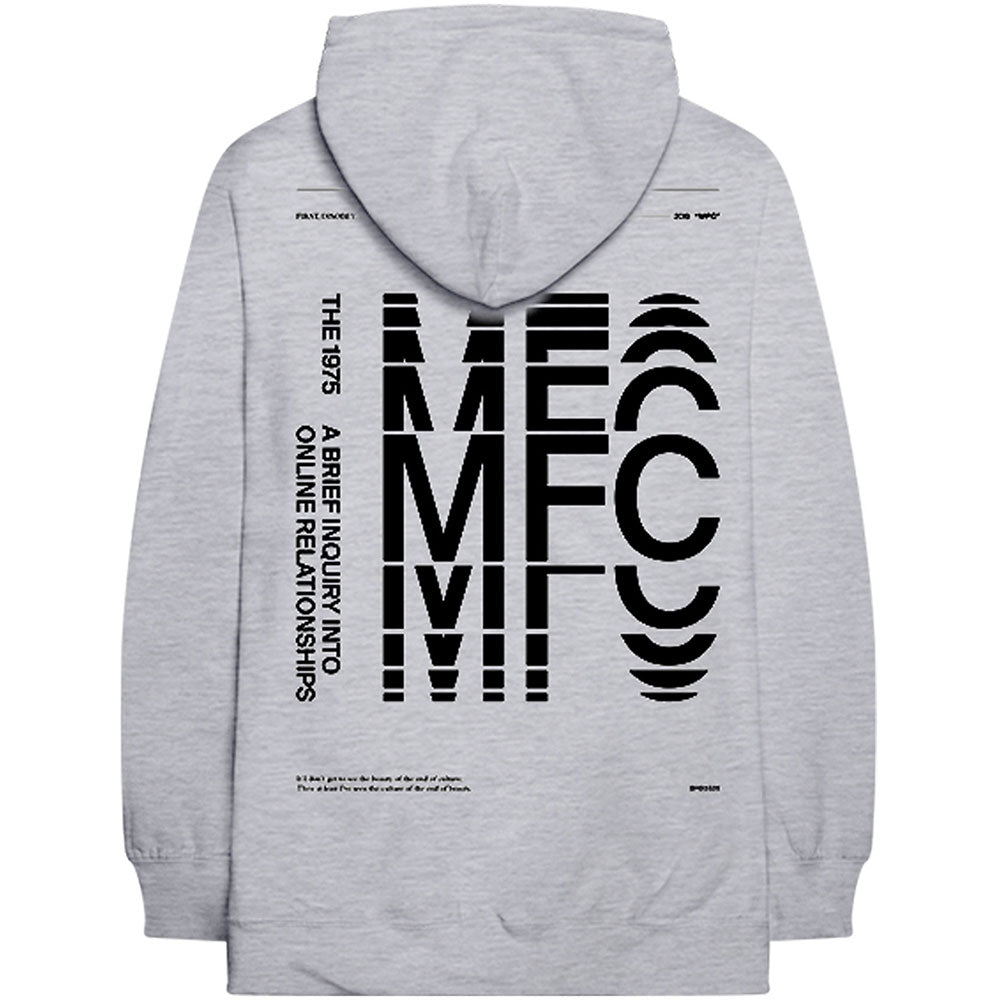 The 1975 Unisex Pullover Hoodie: ABIIOR MFC (Back Print) Trui met capuchon