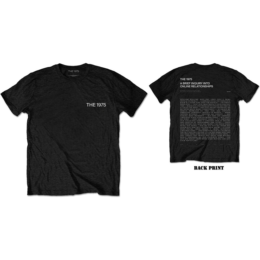 The 1975 Unisex T-Shirt: ABIIOR Welcome Welcome Version 2. (Back Print) T-Shirt