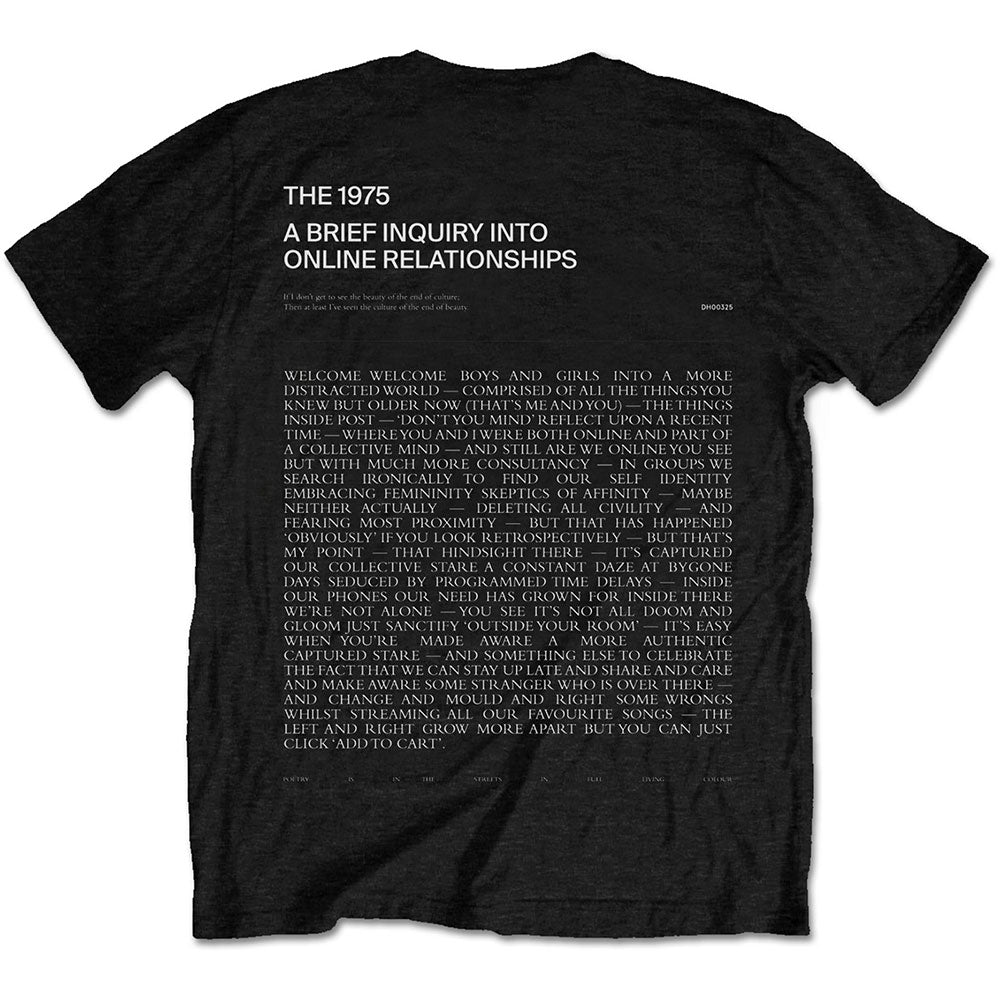 The 1975 Unisex T-Shirt: ABIIOR Welcome Welcome Version 2. (Back Print) T-Shirt