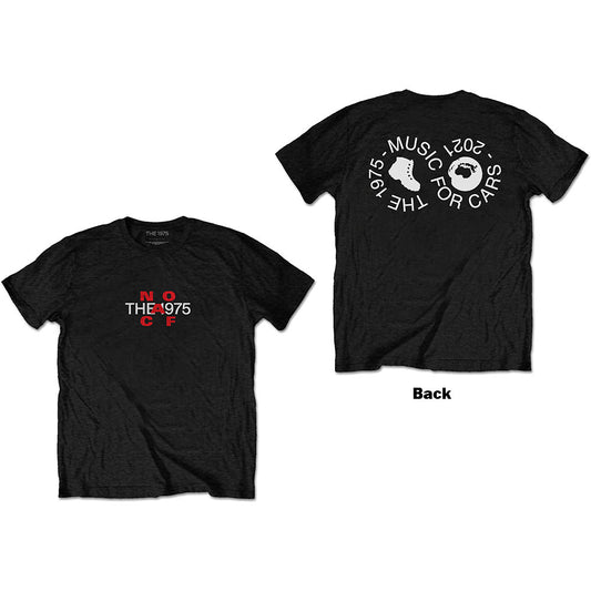 The 1975 Unisex T-Shirt: Music For Cars (Back Print) T-Shirt