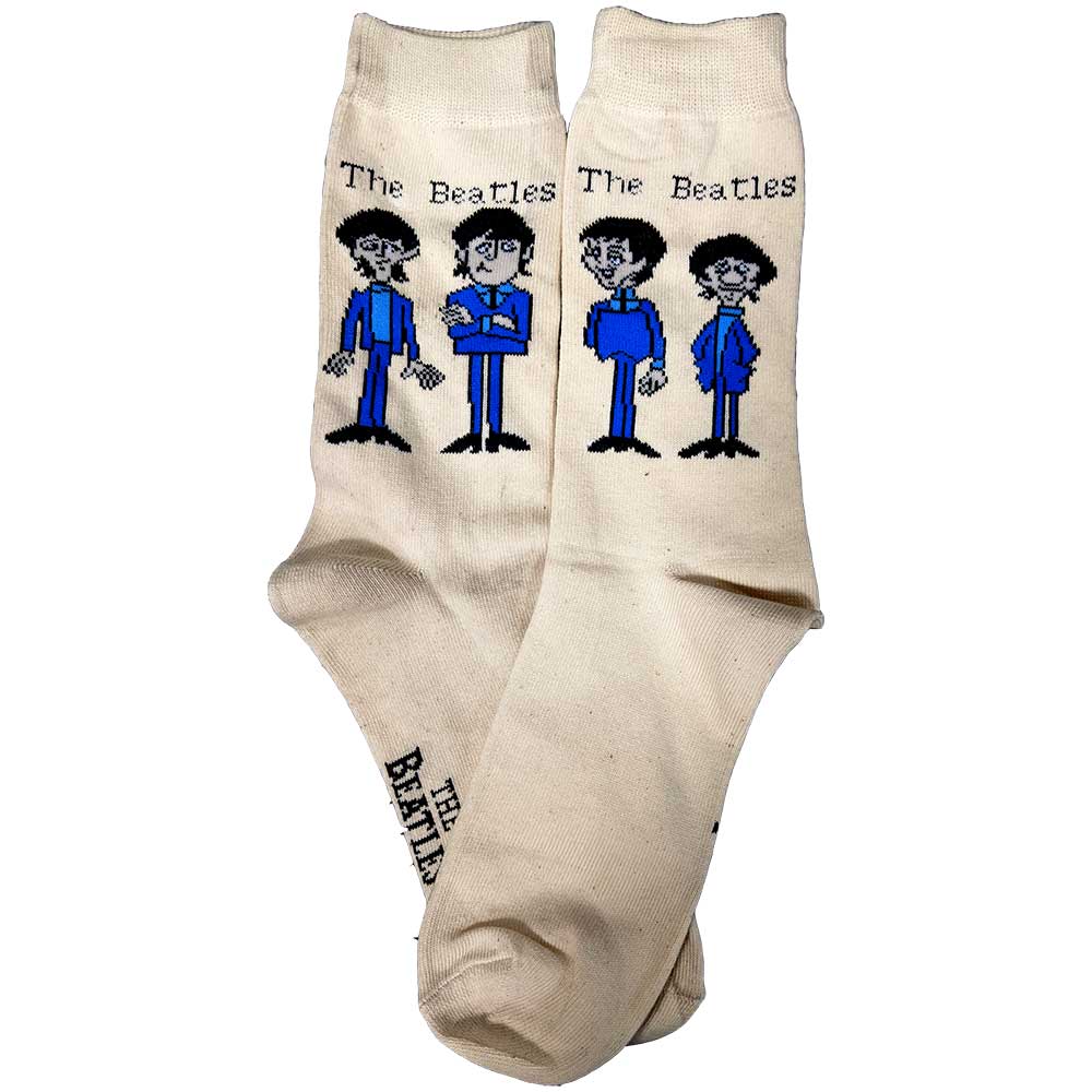 The Beatles Unisex Ankle Socks: Cartoon Standing (UK Size 7 - 11) Enkelsokken