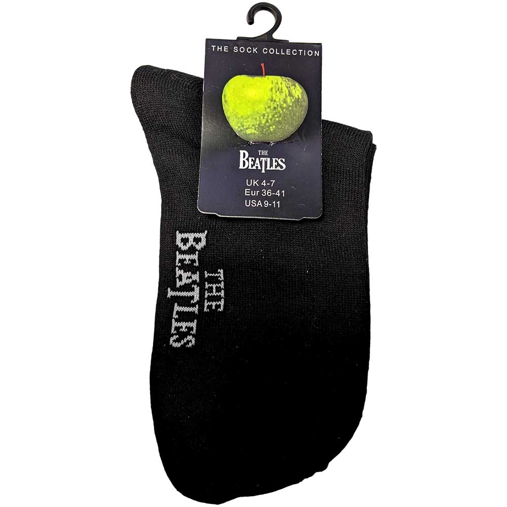 The Beatles Ladies Ankle Socks: Drop T Logo (UK Size 4 - 7) Enkelsokken