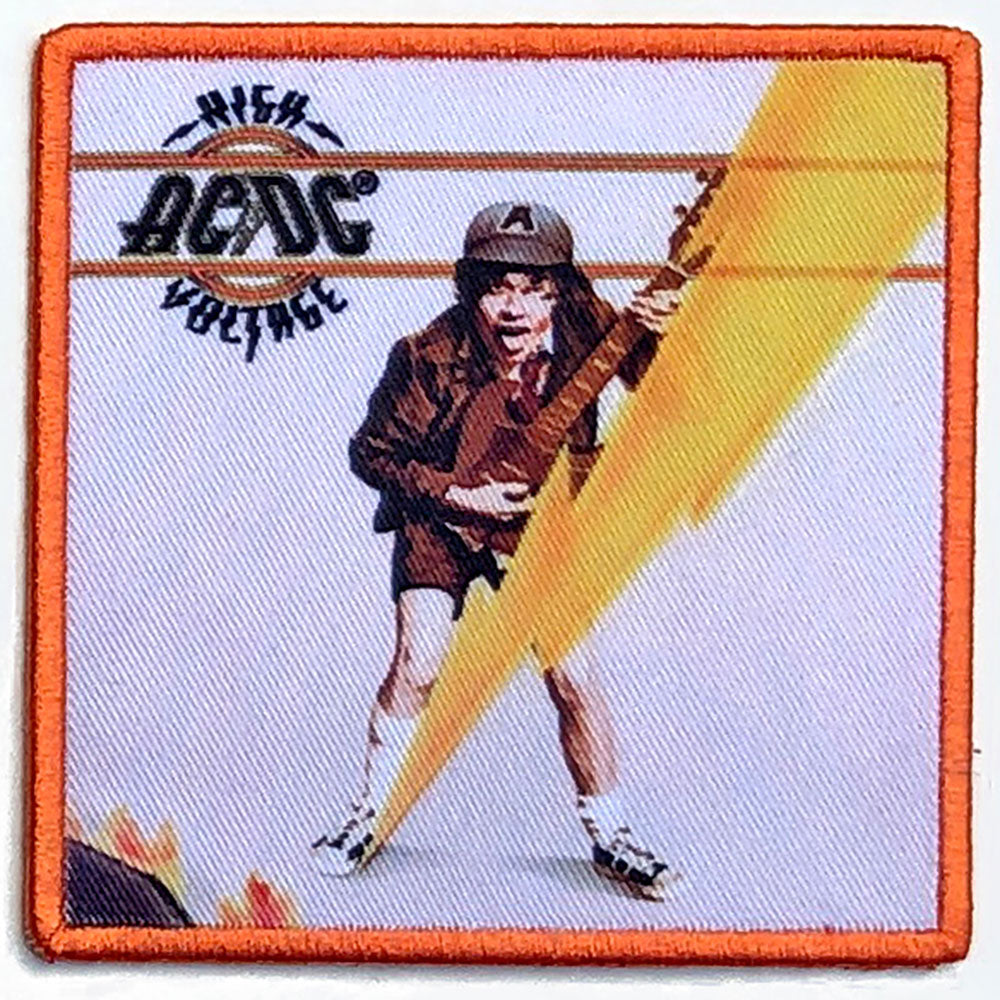 AC/DC Standard Patch: High Voltage (Album Cover) – Rockwinkel