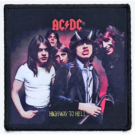 AC/DC Standard Patch: Highway To Hell (Album Cover) Standaard patch