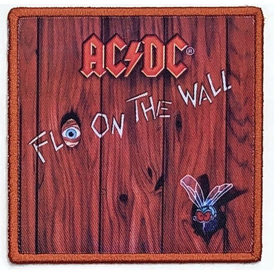 AC/DC Standard Patch: Fly On The Wall (Album Cover) Standaard patch