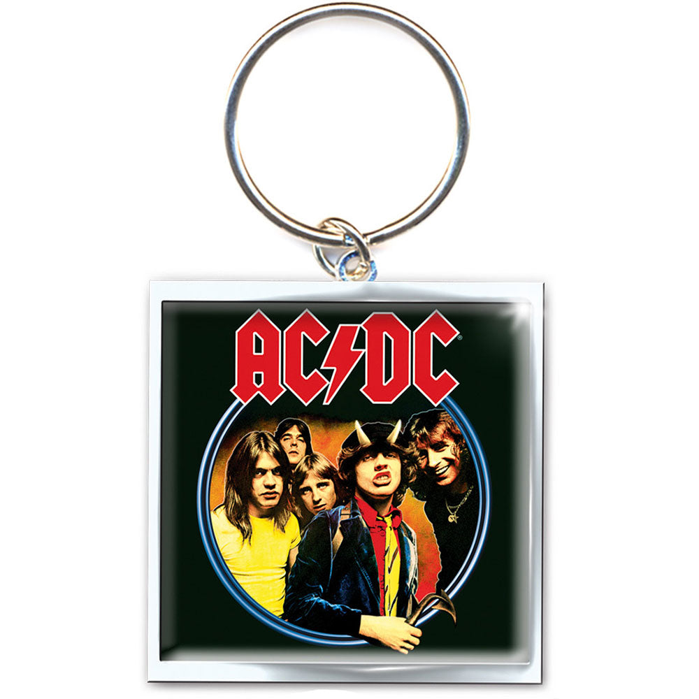 AC/DC Keychain: Devil Angus (Photo-print) Sleutelhanger