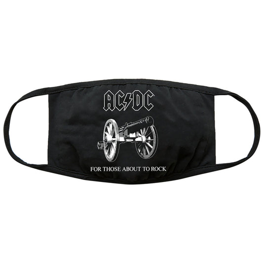 AC/DC Face Mask: About To Rock Gezichtsmasker