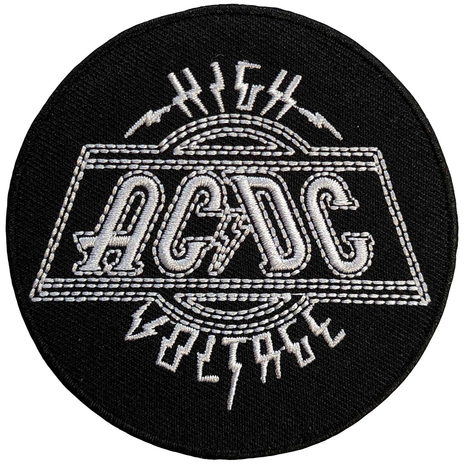 Een foto van een Standard Patch van AC/DC.