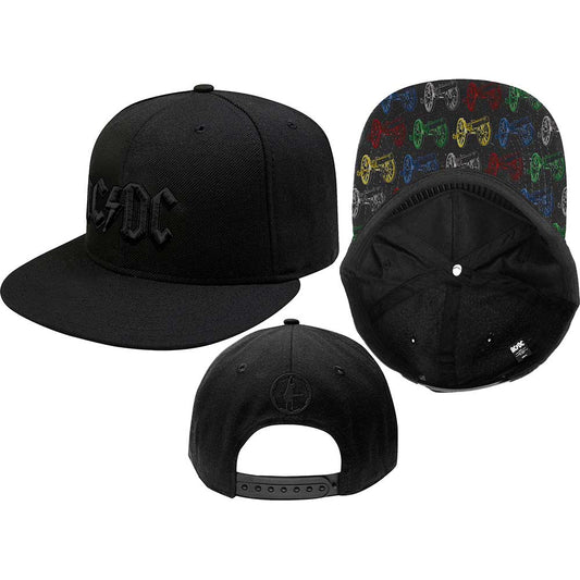 AC/DC Unisex Snapback Cap: Canon Pop-Art Snapback-pet