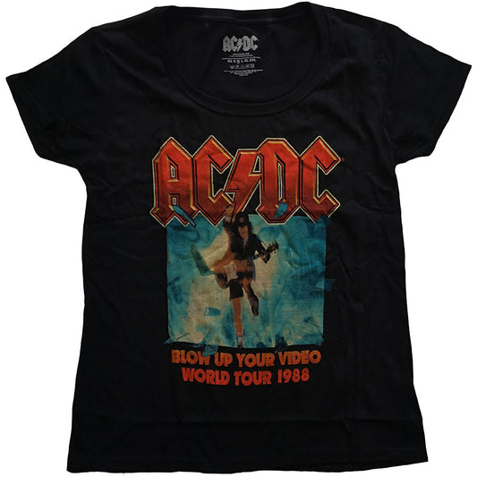 AC/DC Ladies T-Shirt: Blow Up Your Video T-Shirt