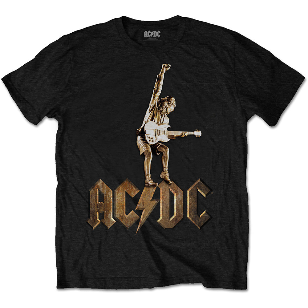 AC/DC Unisex T-Shirt: Angus Statue T-Shirt