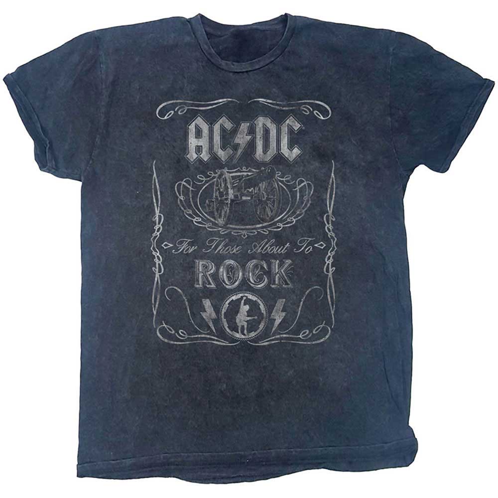 AC/DC Unisex T-Shirt: Cannon Swig (Wash Collection) T-Shirt
