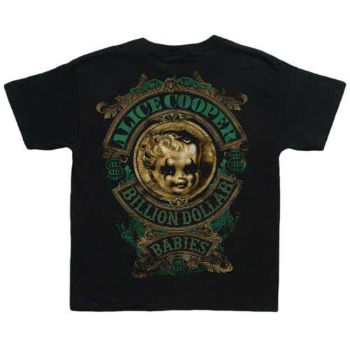 Alice Cooper Kids Toddler T-Shirt: Billion Dollar Baby Toddler T-Shirt