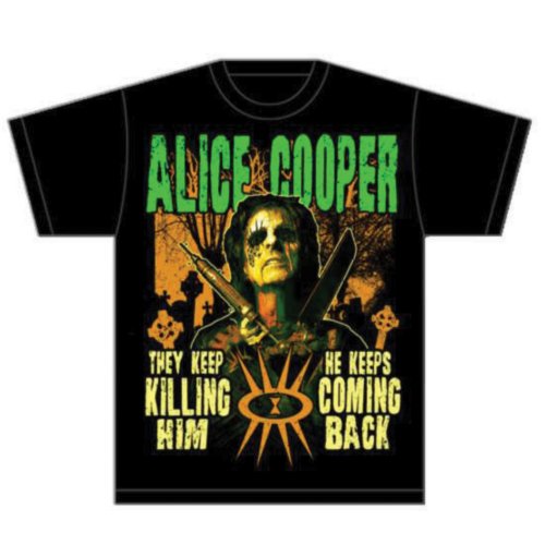 Alice Cooper Unisex T-Shirt: Graveyard T-Shirt