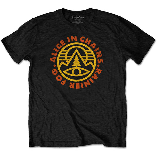 Alice in Chains Unisex T-Shirt: Pine Emblem T-Shirt