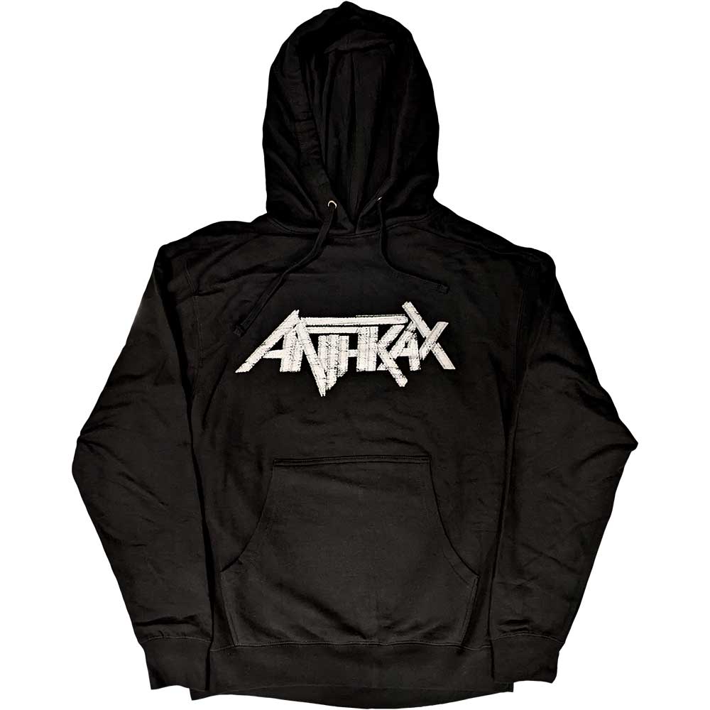 Anthrax Unisex Pullover Hoodie: Logo Trui met capuchon