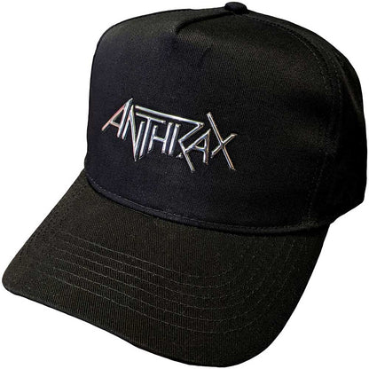 Anthrax Unisex Baseball Cap: Logo (Sonic Silver) Baseballpet