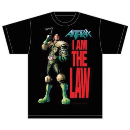 Anthrax Unisex T-Shirt: I am the Law T-Shirt