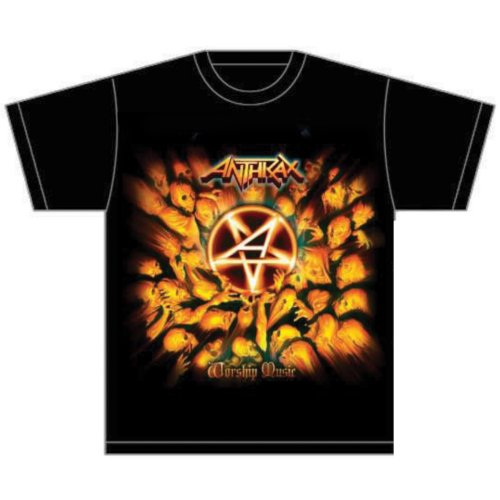 Anthrax Unisex T-Shirt: Worship Music T-Shirt