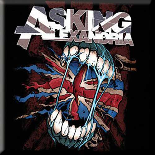 Asking Alexandria Fridge Magnet: Flag Eater Koelkastmagneet