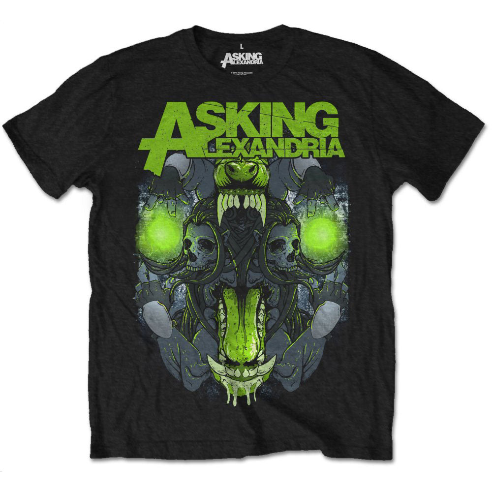 Asking Alexandria Unisex T-Shirt: Teeth (Retail Pack) T-Shirt