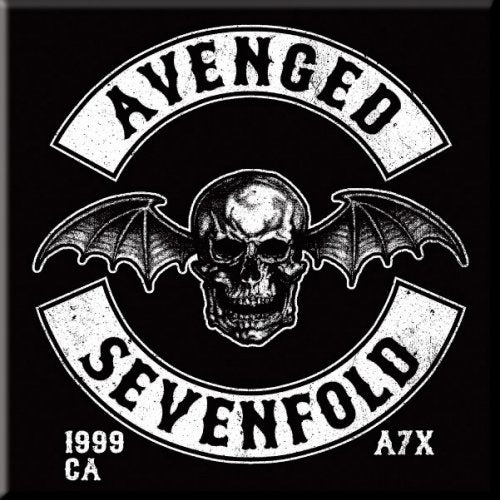 Avenged Sevenfold Fridge Magnet: Death Bat Crest Koelkastmagneet