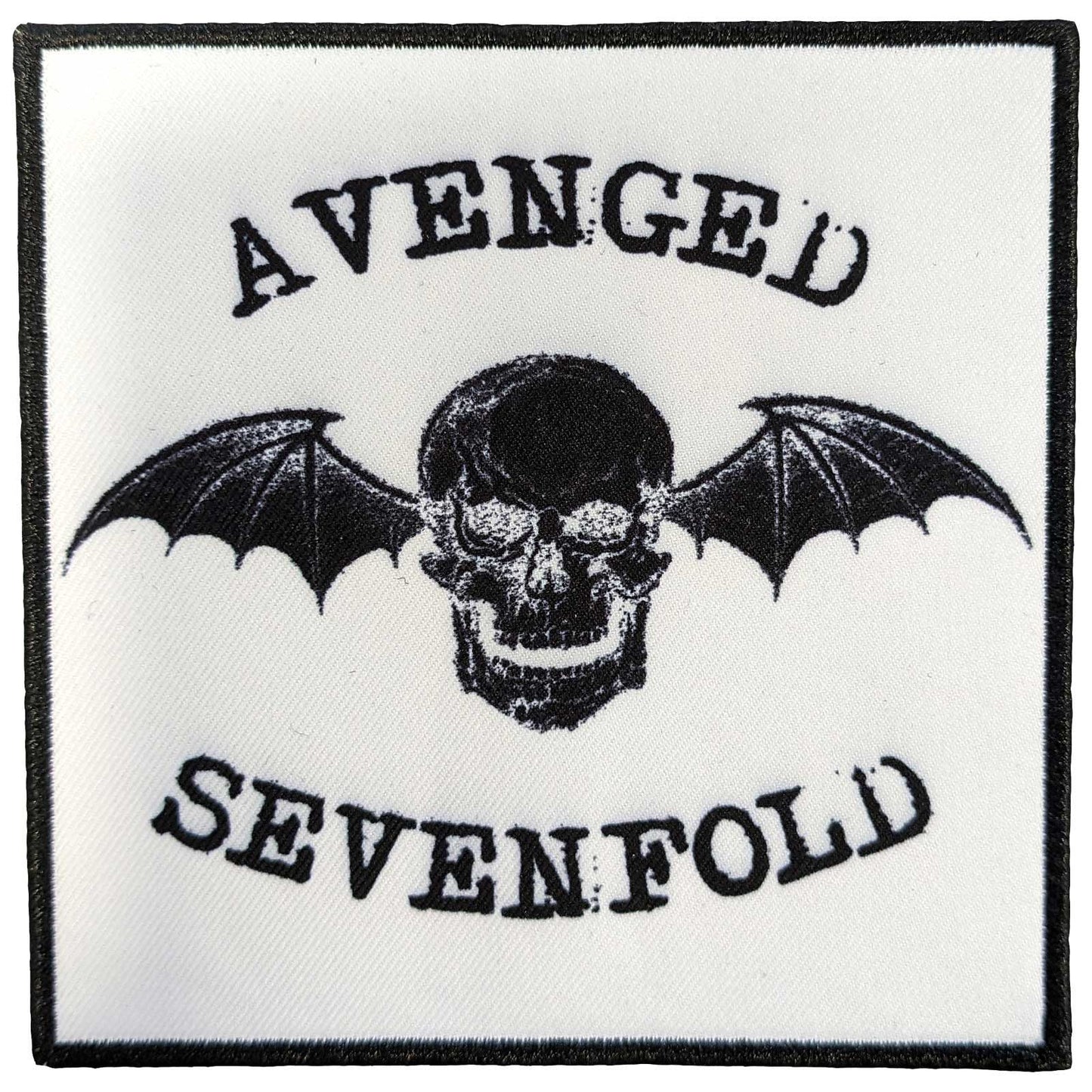 Een foto van een Standard Patch van Avenged Sevenfold.