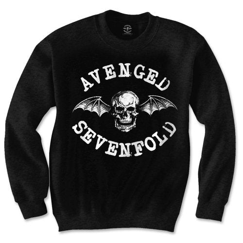 Avenged Sevenfold Unisex Sweatshirt: Death Bat Sweatshirt