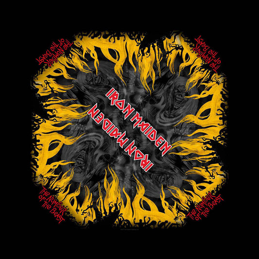 Iron Maiden Unisex Bandana: Number Of The Beast Bandana
