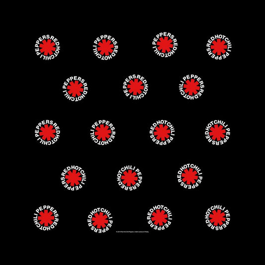 Red Hot Chili Peppers Unisex Bandana: Asterisk Bandana