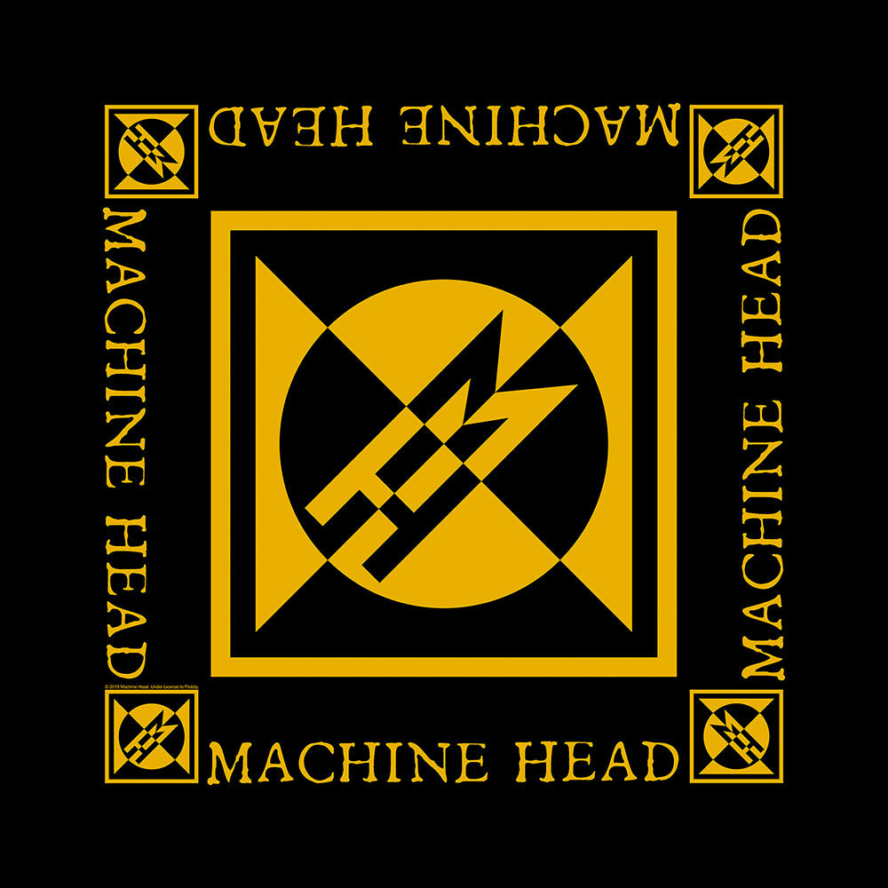 Machine Head Unisex Bandana: Diamond Logo Bandana