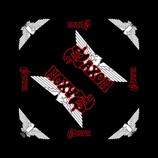 Saxon Unisex Bandana: Logo/Eagle Bandana